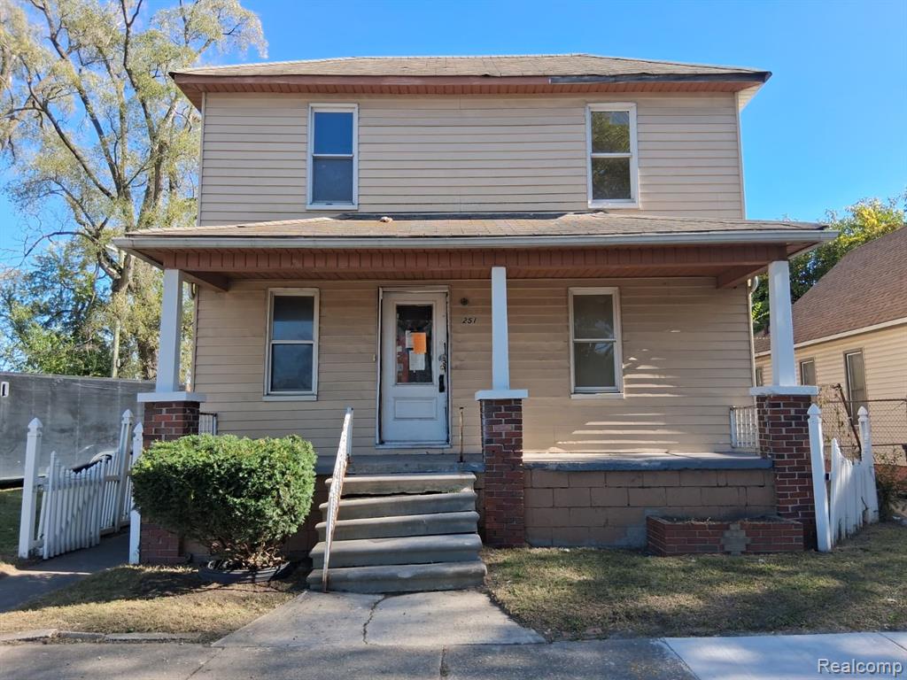 251 Beechwood Street, River Rouge, MI 48218 — front exterior