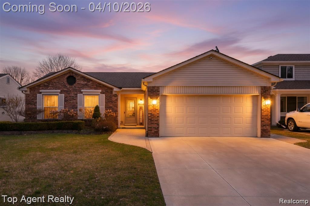 16115 Bayham Court, Clinton Twp, MI 48038 — front exterior