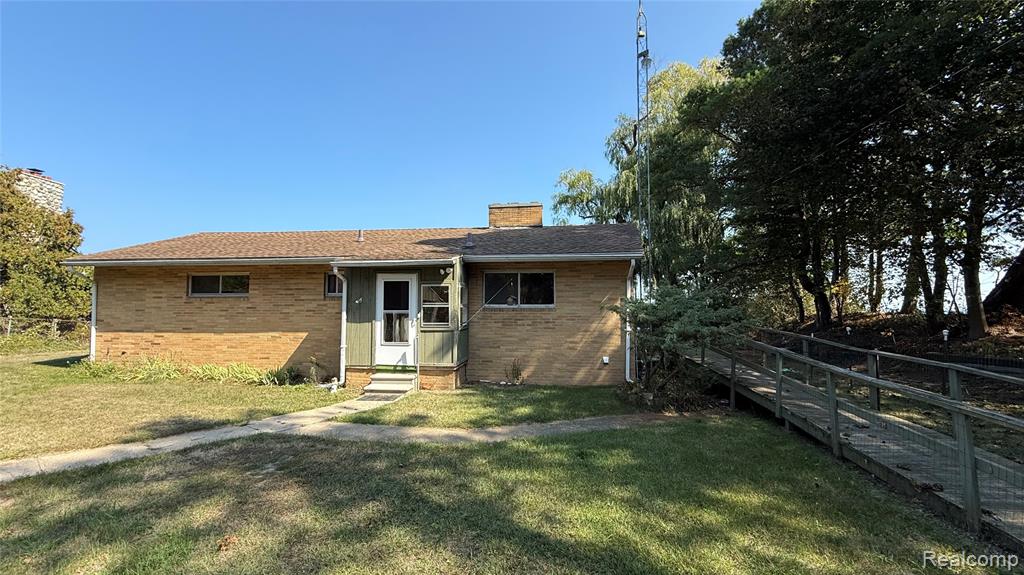 8340 Lakeshore Road, Burtchville, MI 48059 — front exterior