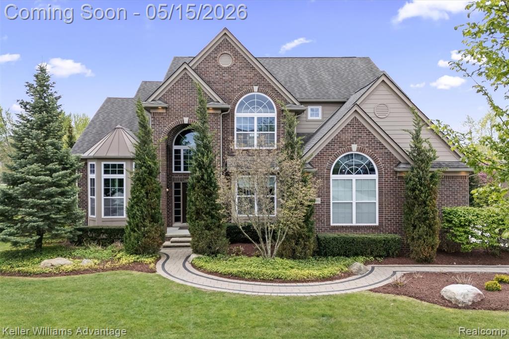 57201 Meadowcreek Circle S, South Lyon, MI 48178 — front exterior