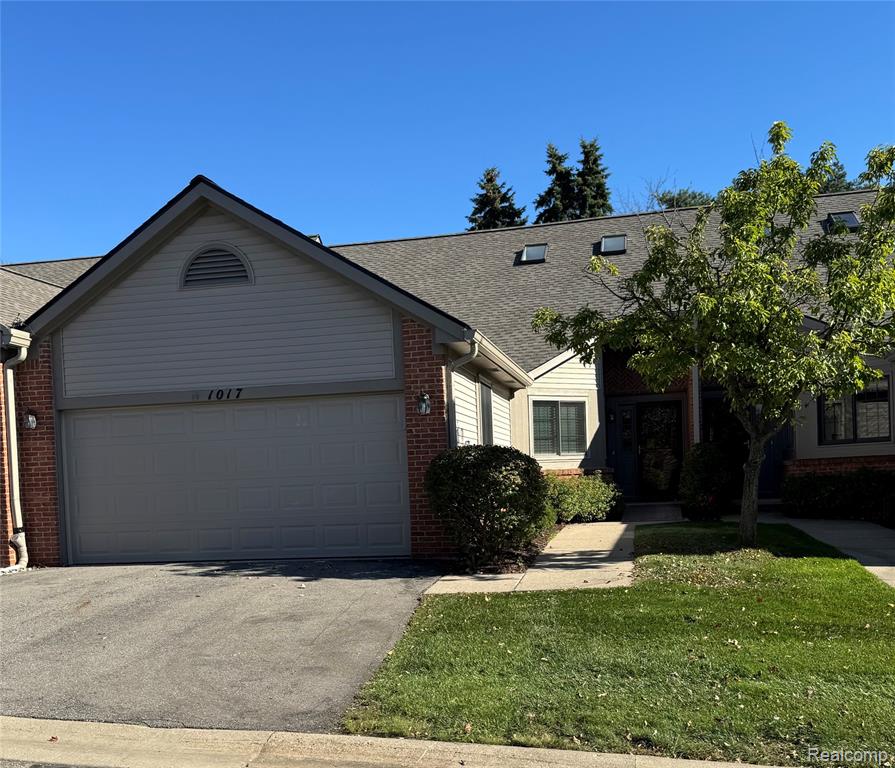 1017 Elmwood Drive, 5, Brighton, MI 48116 — front exterior