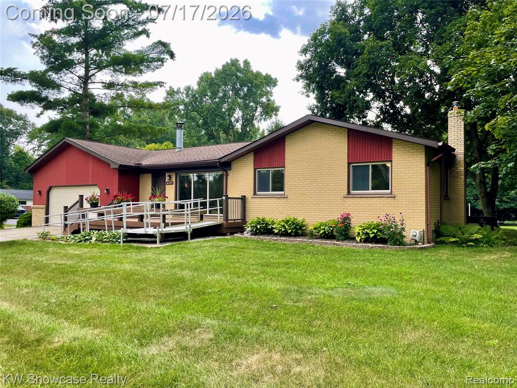 6391 Snow Apple Drive, Clarkston, MI — front exterior