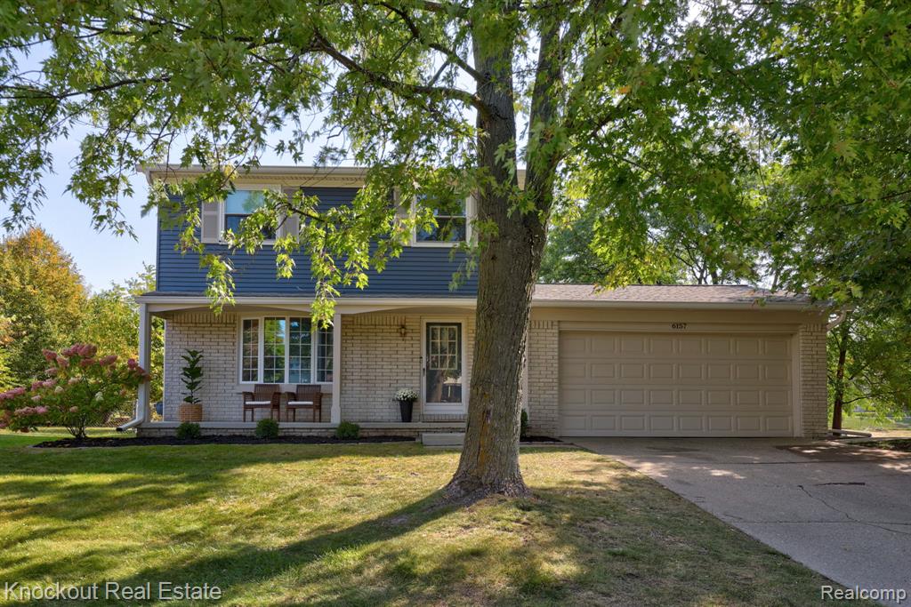 6157 Barker Circle, Waterford, MI 48329 — front exterior