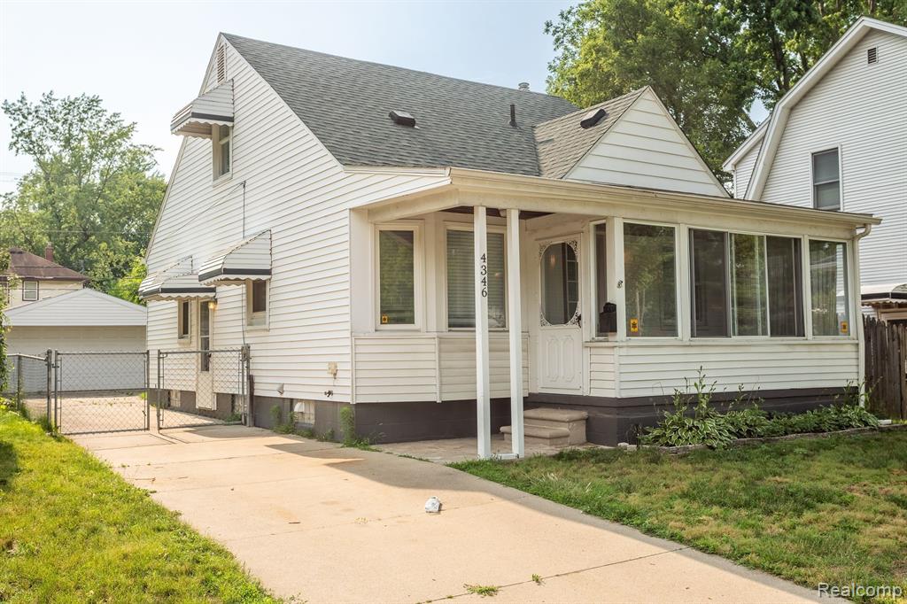 4346 BIDDLE Street, Wayne, MI 48184 — front exterior