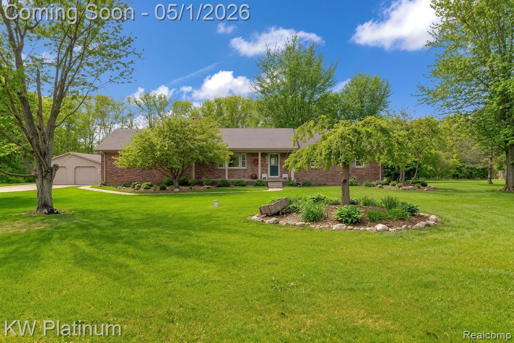 26050 Irwin Road, Richmond, MI 48062 — front exterior
