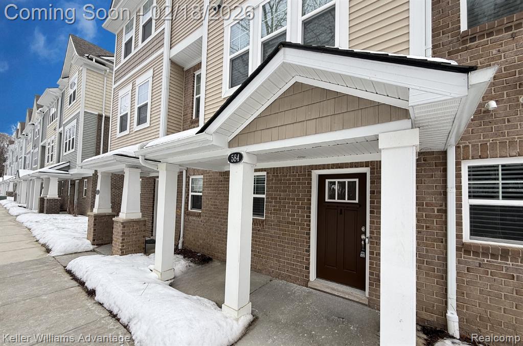 584 Anne Avenue, Brighton, MI 48116 — front exterior
