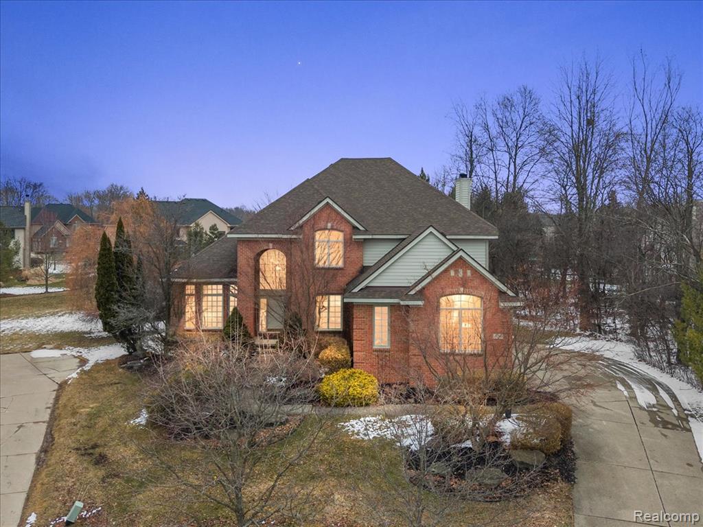 7108 Branford Court, West Bloomfield, MI — front exterior