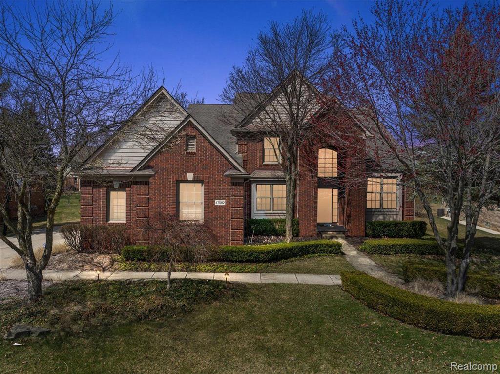 47082 NORTHUMBERLAND Street, Novi, MI — front exterior