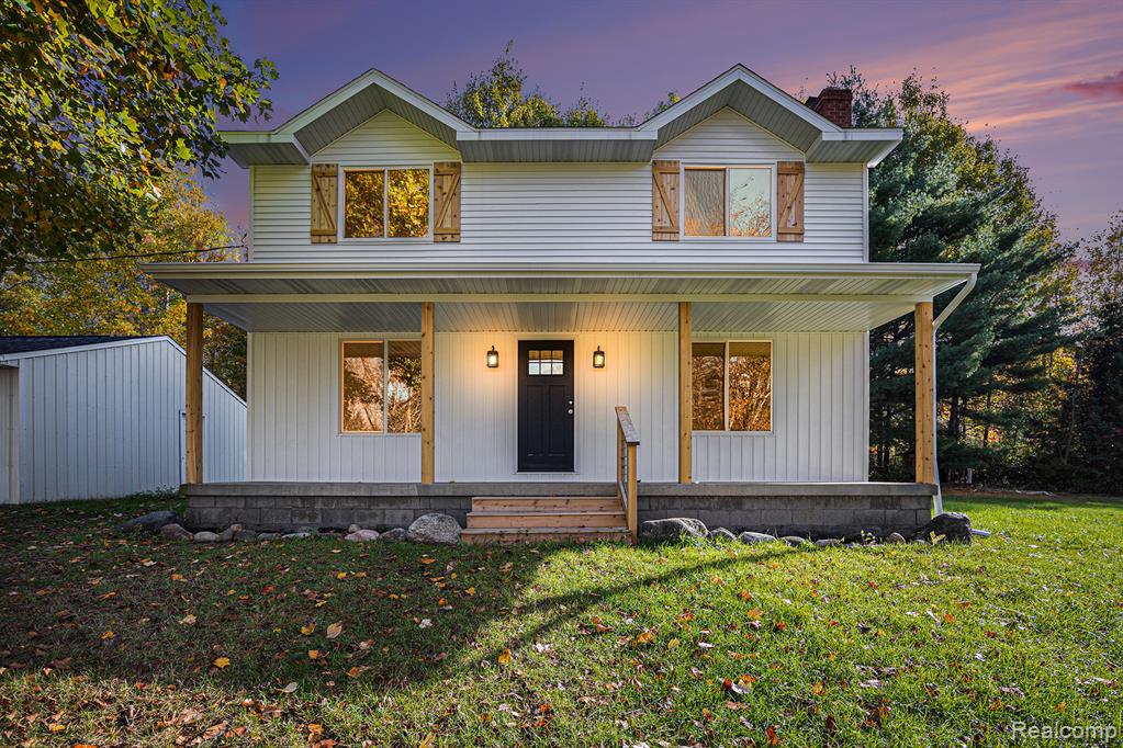 6280 Kim Court, Otter Lake, MI 48464 — front exterior