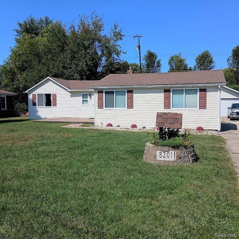 8201 WILSON Street, Shelby Twp, MI 48316 — front exterior