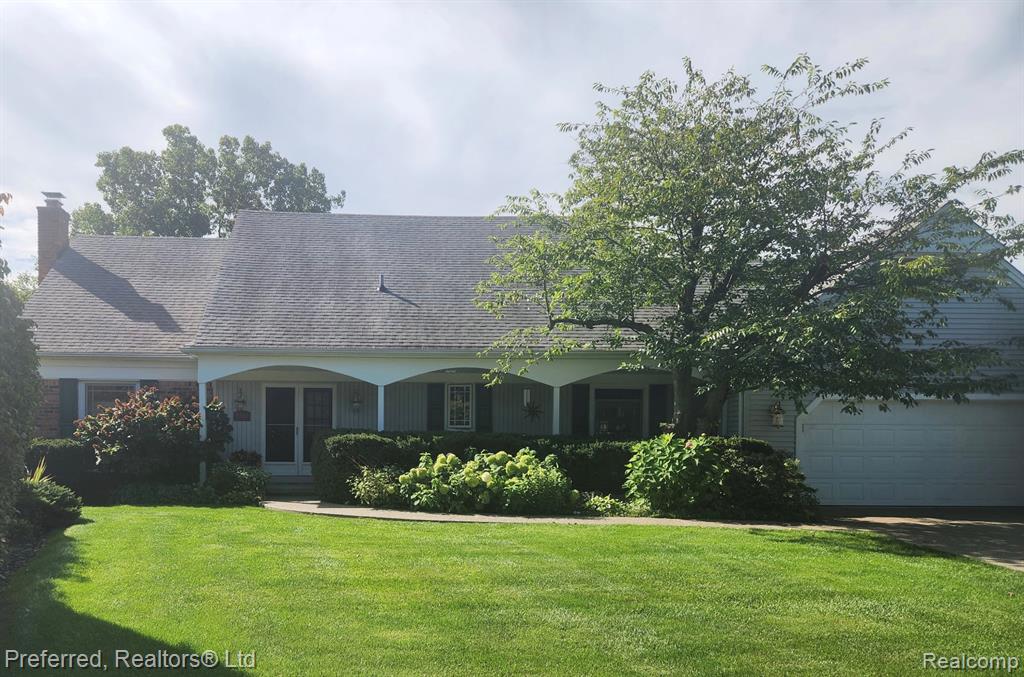 9350 Colony Farm Court, Plymouth, MI 48170 — front exterior