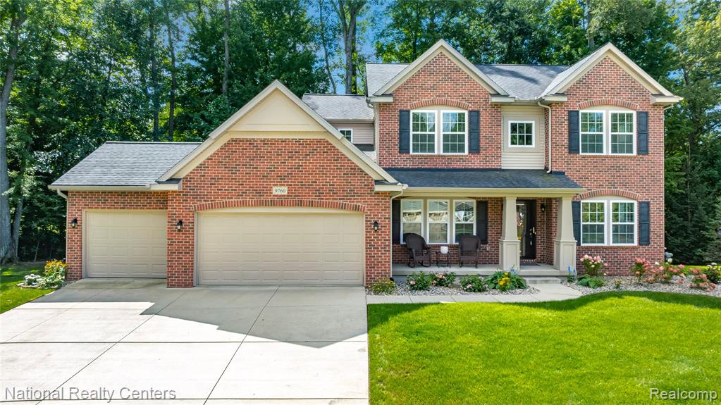 9760 Dornoch Trail, Brighton, MI 48114 — front exterior
