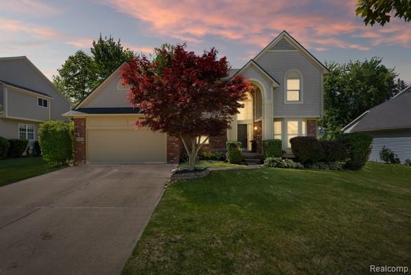 8363 Sherwood Drive, Grand Blanc, MI 48439 — front exterior