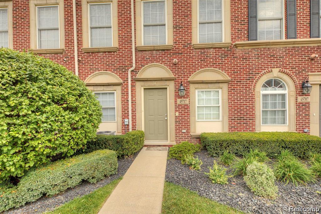 45717 GRAYSTONE Lane, Canton, MI 48187 — front exterior