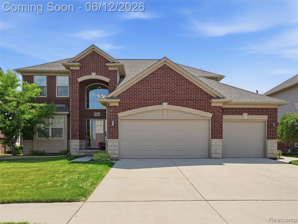 50606 Bredenbury Drive, Macomb, MI 48044 — front exterior