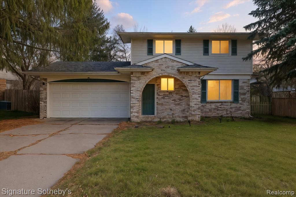 4254 Halkirk Drive, Waterford, MI — front exterior
