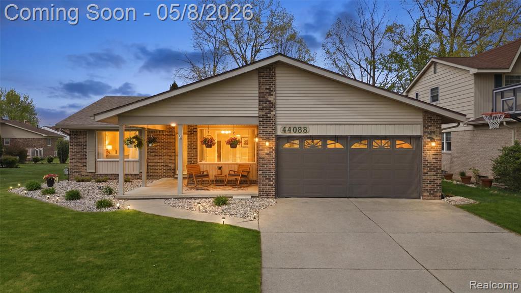 44088 Yorkshire Drive, Canton, MI 48187 — front exterior