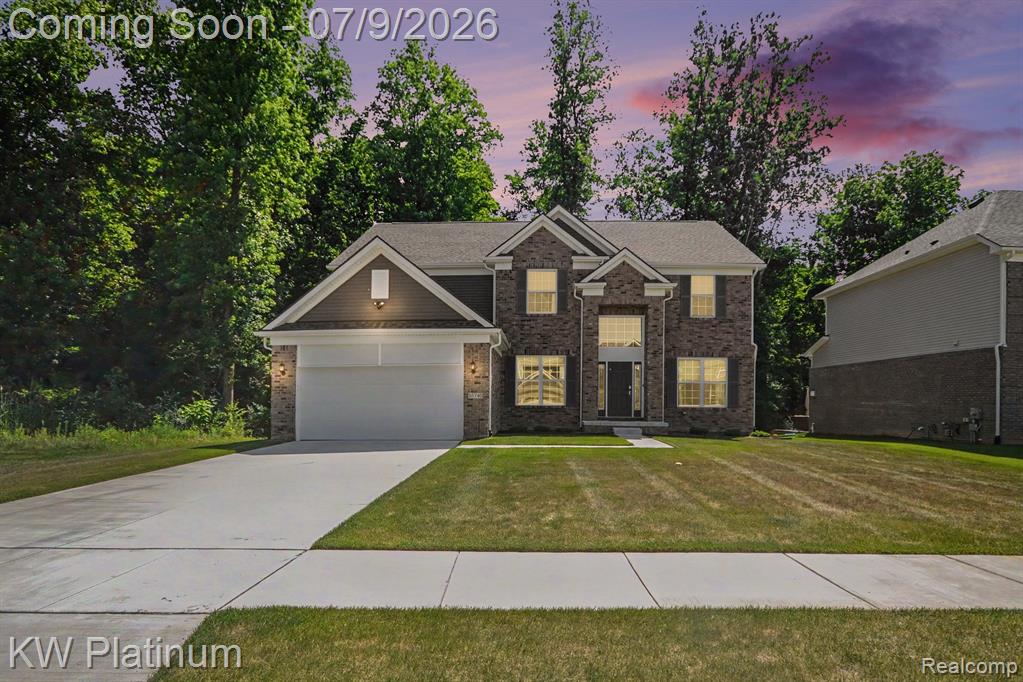 55740 Beacon Shore Drive, Utica, MI 48315 — front exterior