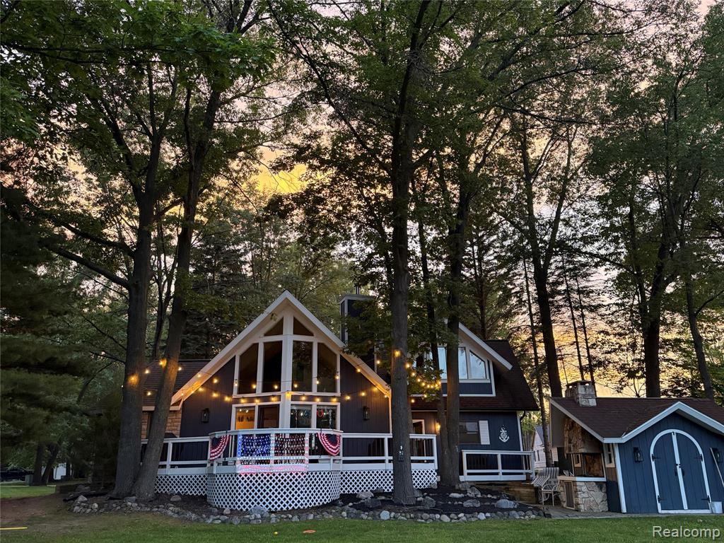 4649 Queens Way, Gladwin, MI 48624 — front exterior