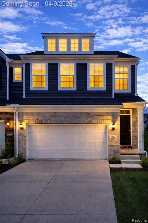4807 Glenora Drive, Lake Orion, MI — front exterior