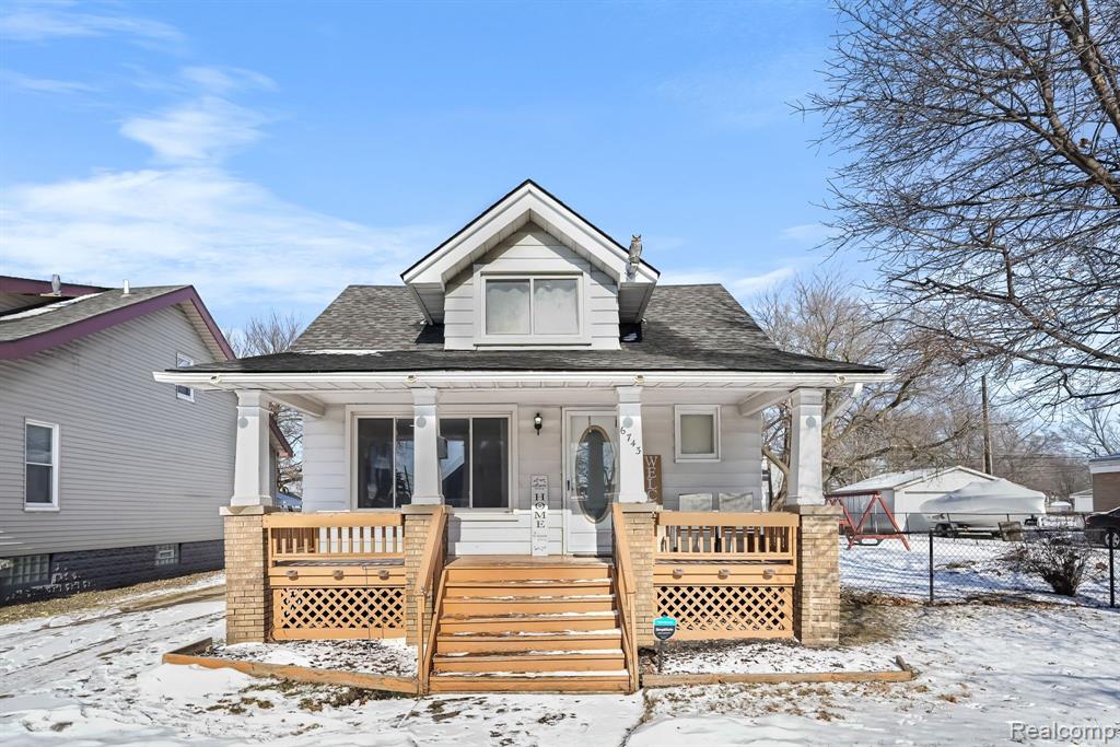 6743 MEADOW Avenue, Warren, MI 48091 — front exterior