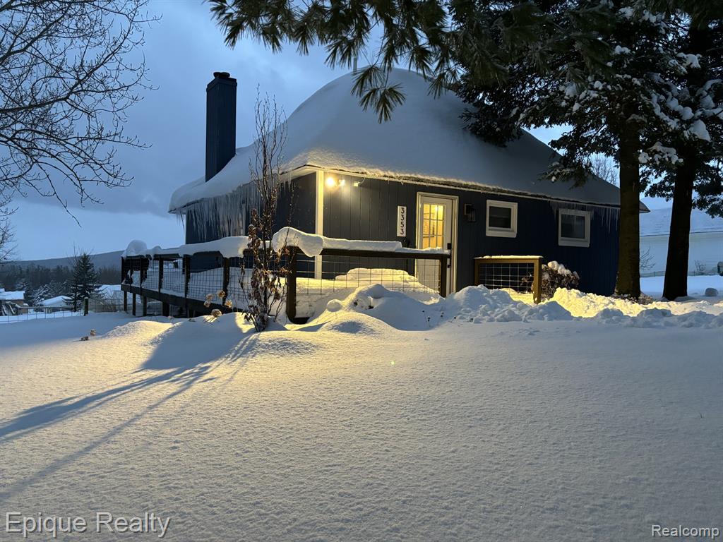 3353 Hill View, Boyne Falls, MI 49713 — front exterior