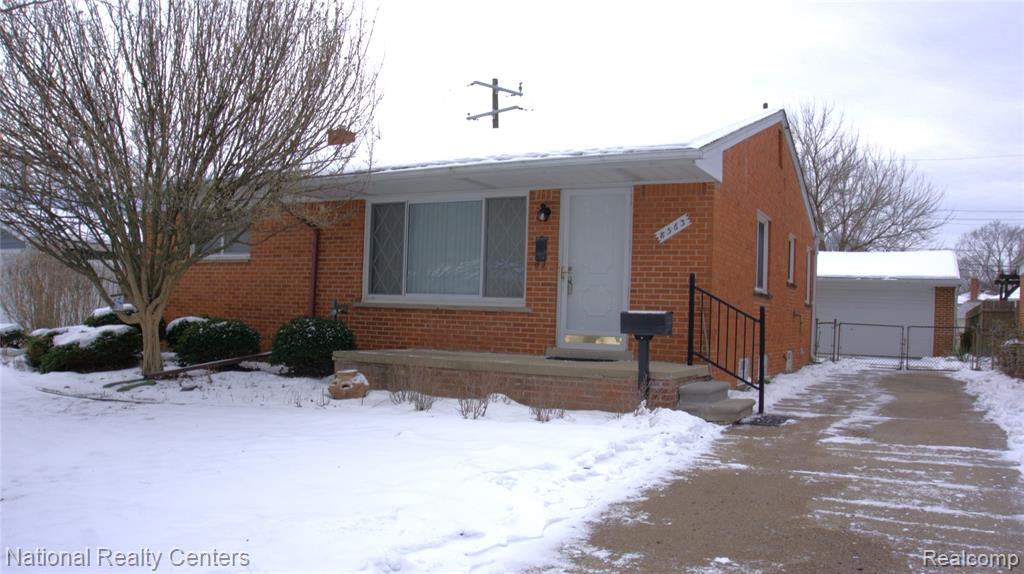 8563 Cavell Street, Westland, MI — front exterior