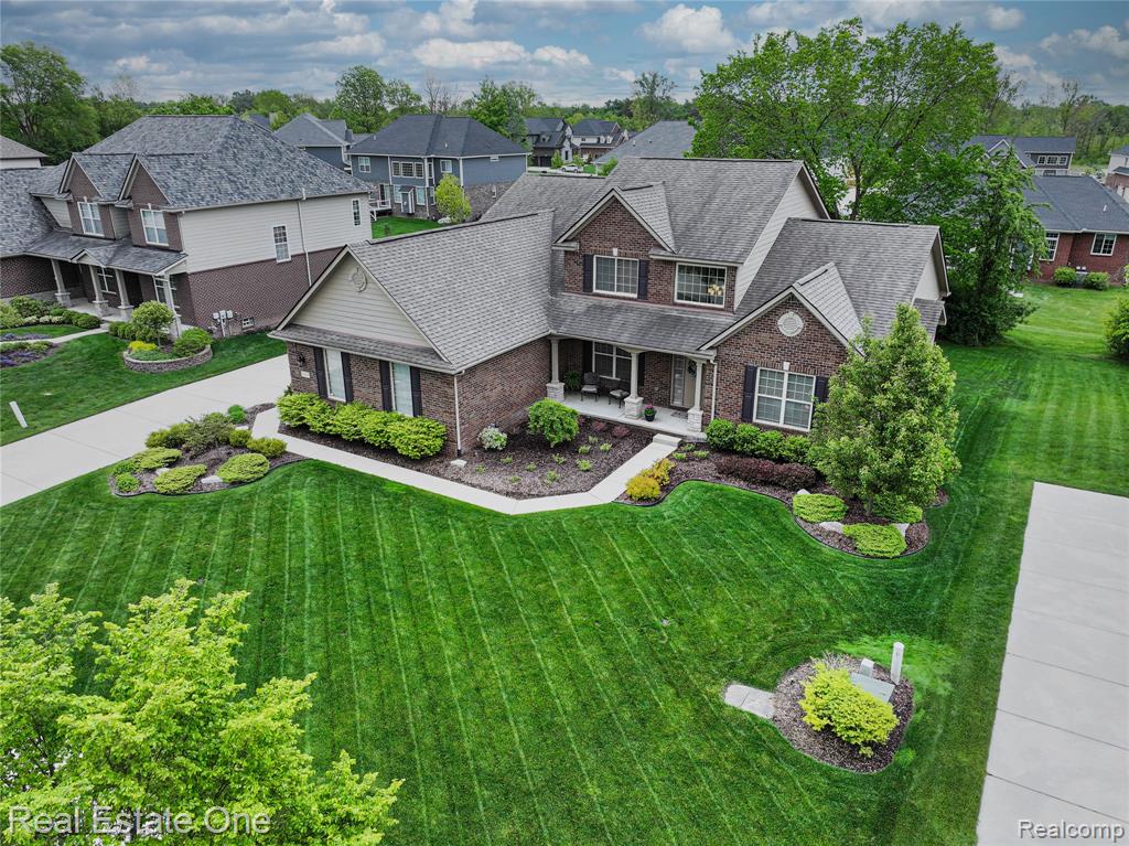 52689 Aspen Drive, South Lyon, MI 48178 — front exterior