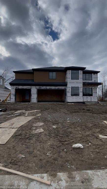 50861 TIMBERSTONE Drive, Macomb, MI 48042 — front exterior