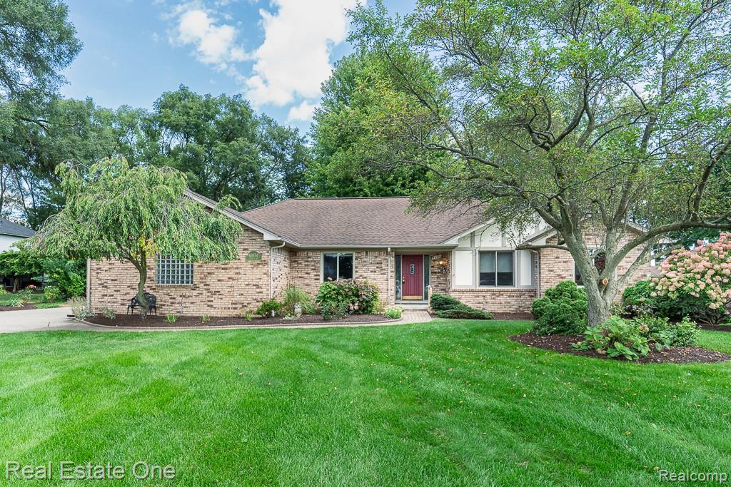 46974 Kramer Drive, Shelby Twp, MI 48315 — front exterior