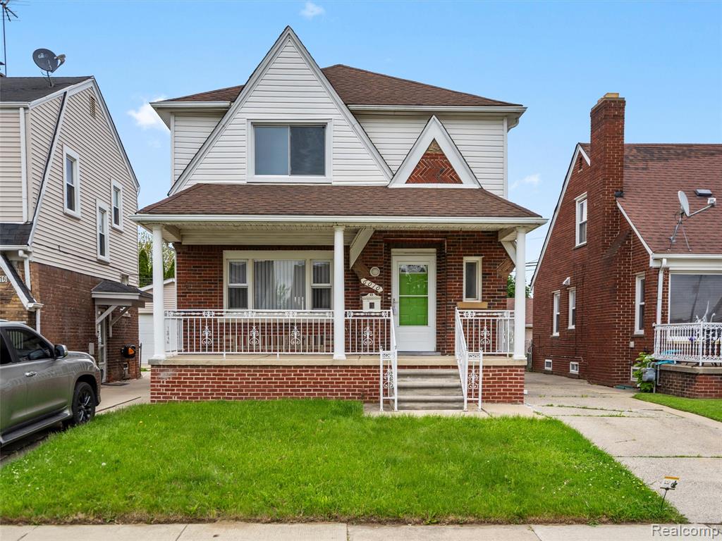 6010 HARTWELL Street, Dearborn, MI 48126 — front exterior