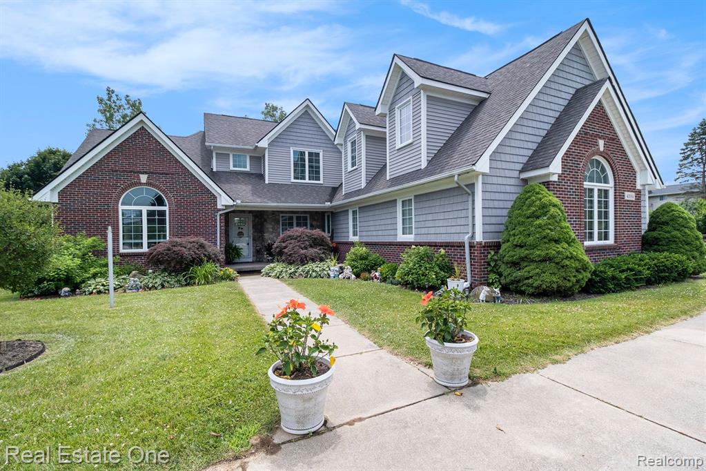 4594 SEYMOUR LAKE Road, Oxford, MI 48371 — front exterior