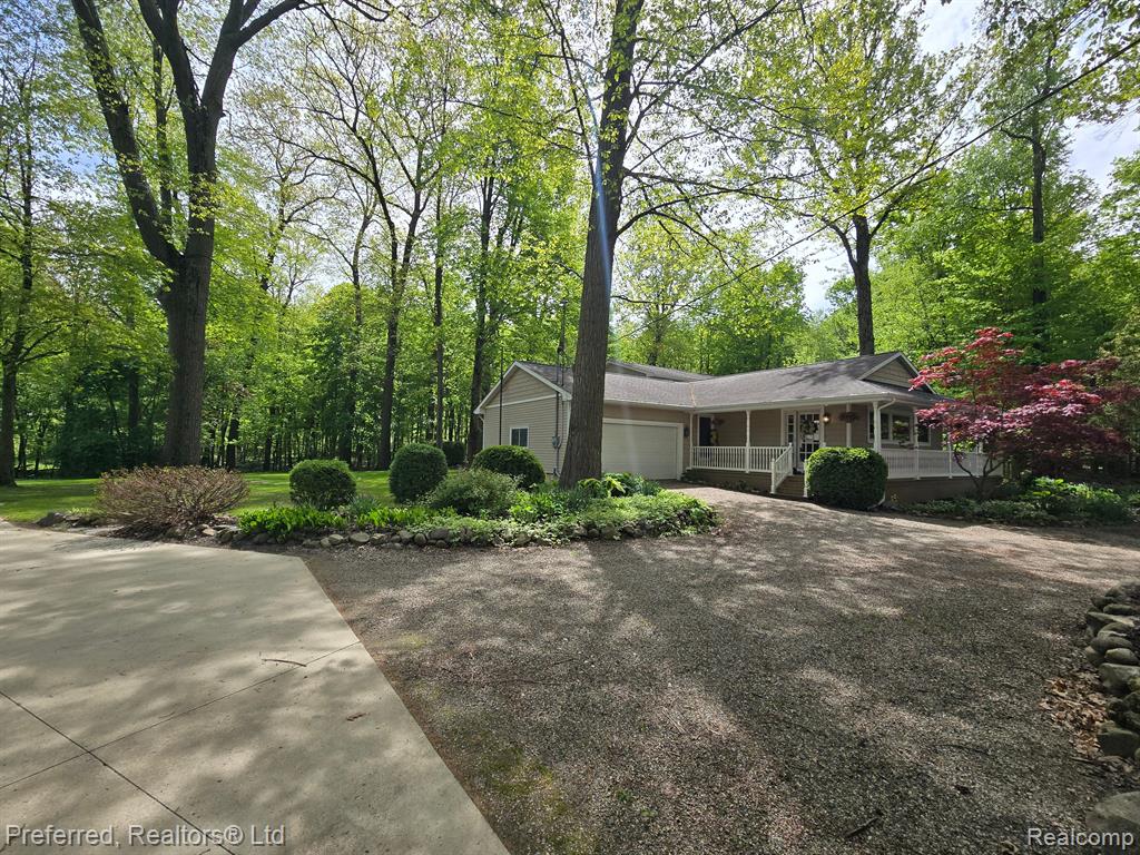 2451 HOG CREEK Road, Allen, MI 49227 — front exterior