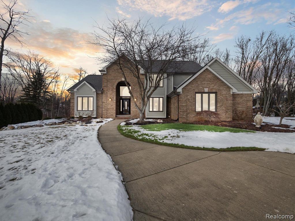 4225 AUGUSTA Court, Howell, MI 48843 — front exterior