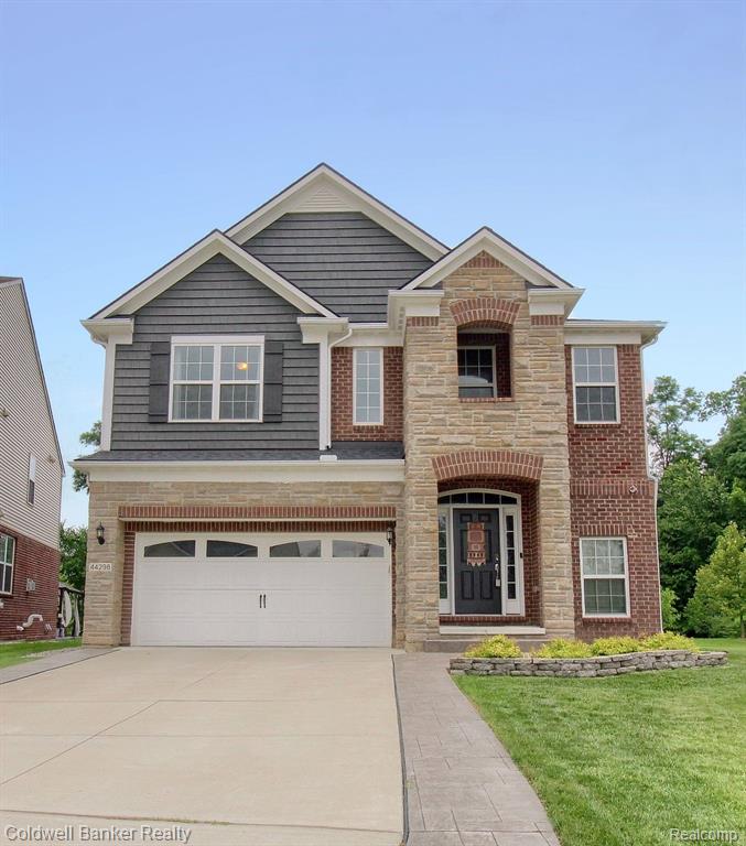 44298 BILLINGS Drive, Novi, MI 48377 — front exterior