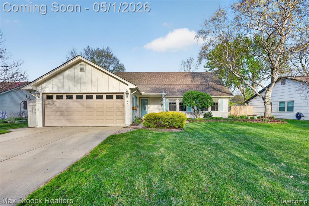 4856 Butler Drive, Troy, MI 48085 — front exterior