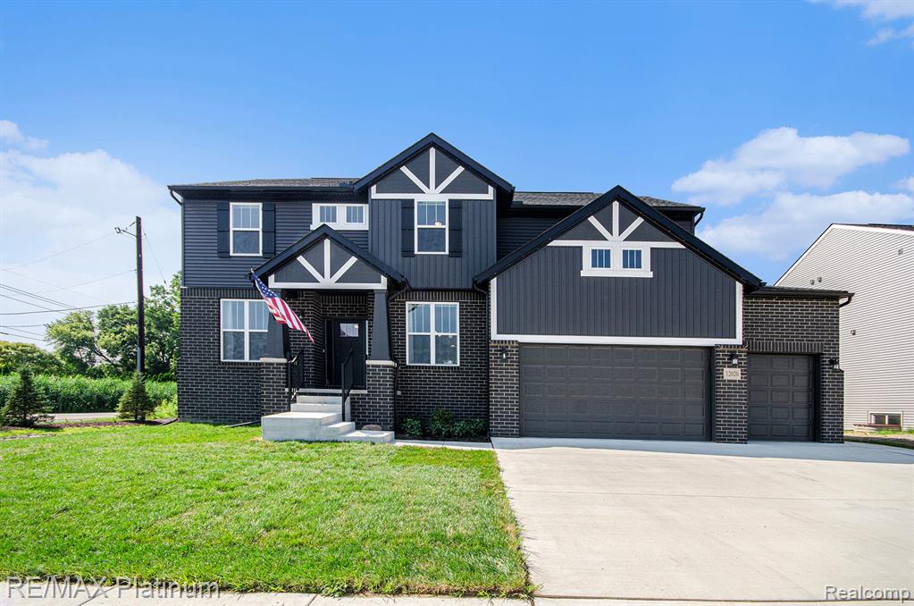 12020 TIMBER COURT, Romeo, MI 48065 — front exterior