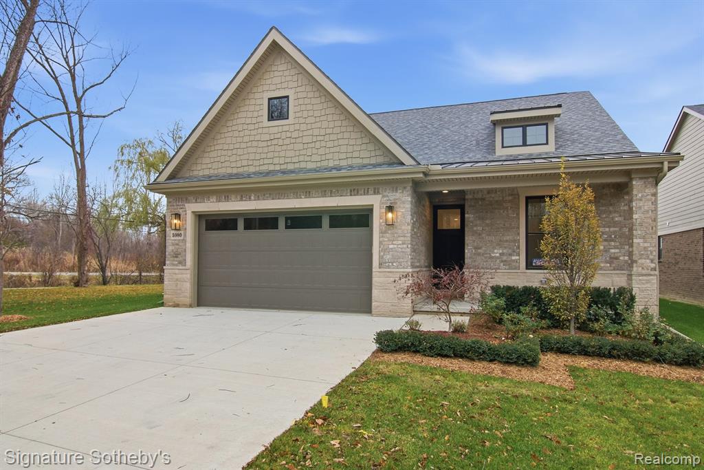 5980 Willow Grove Drive, Troy, MI 48085 — front exterior