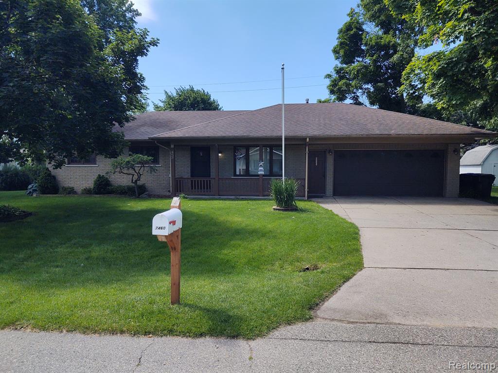7460 FLICKINGER Drive, Shelby Twp, MI 48317 — front exterior