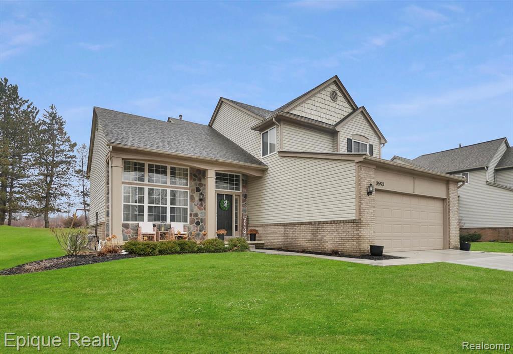3593 Normandy Drive, Rochester, MI 48306 — front exterior
