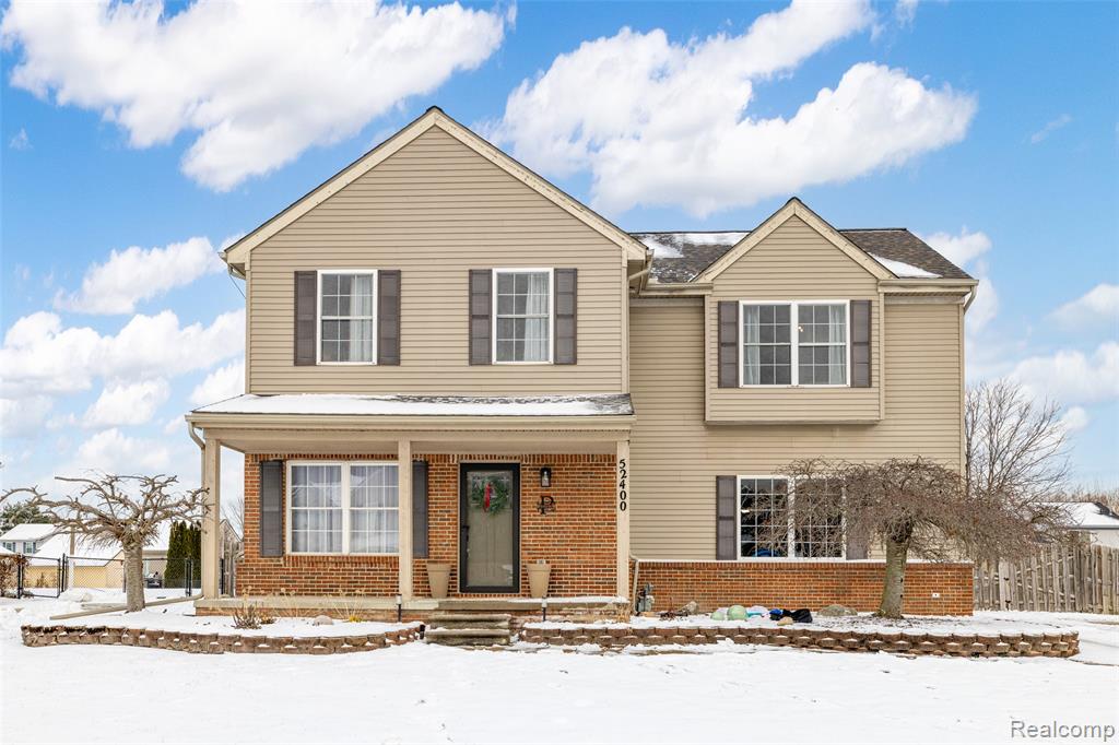 52400 Huntley Avenue, New Baltimore, MI 48047 — front exterior