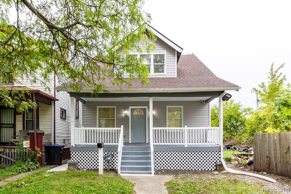 12544 E CANFIELD Street, Detroit, MI 48215 — front exterior