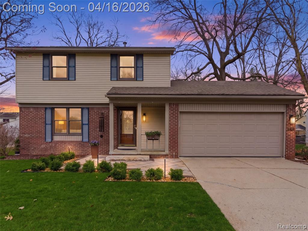 3363 Blasser Drive, Lake Orion, MI — front exterior