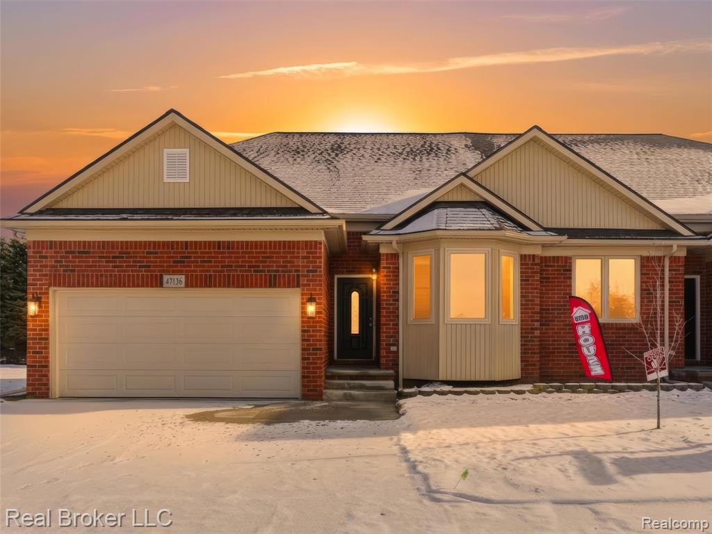 47124 Rosevillage Court, Shelby Twp, MI 48315 — front exterior
