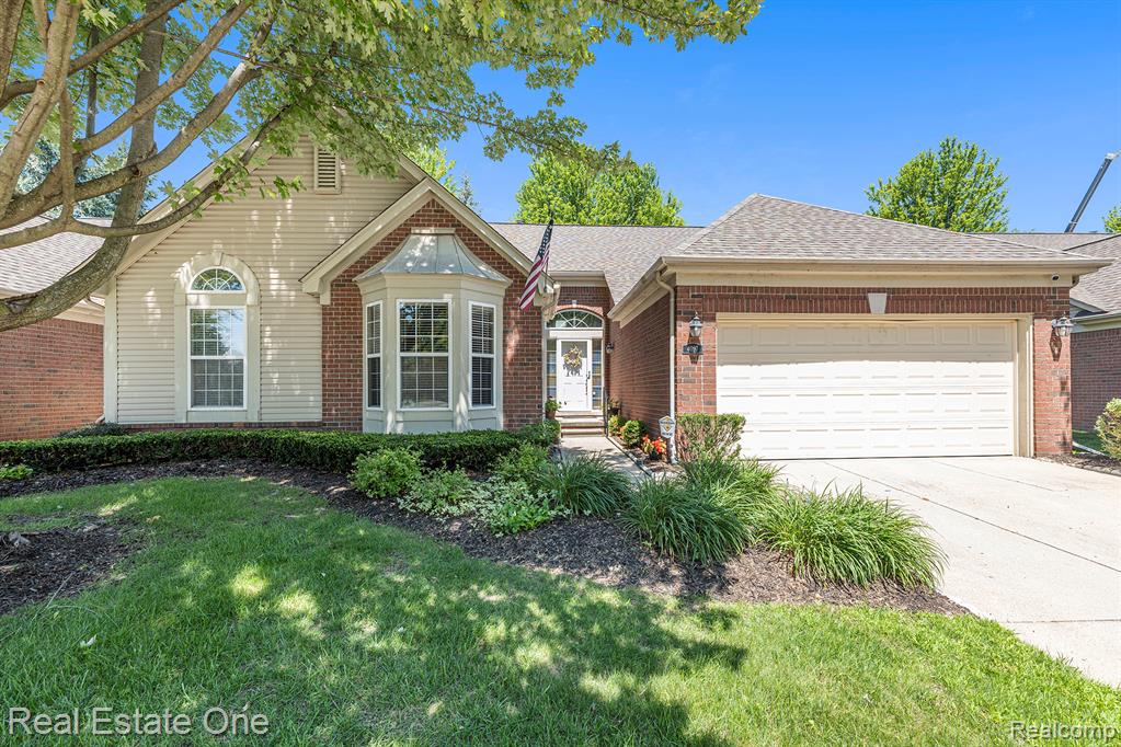 4097 Honeysuckle Drive, Sterling Heights, MI 48314 — front exterior