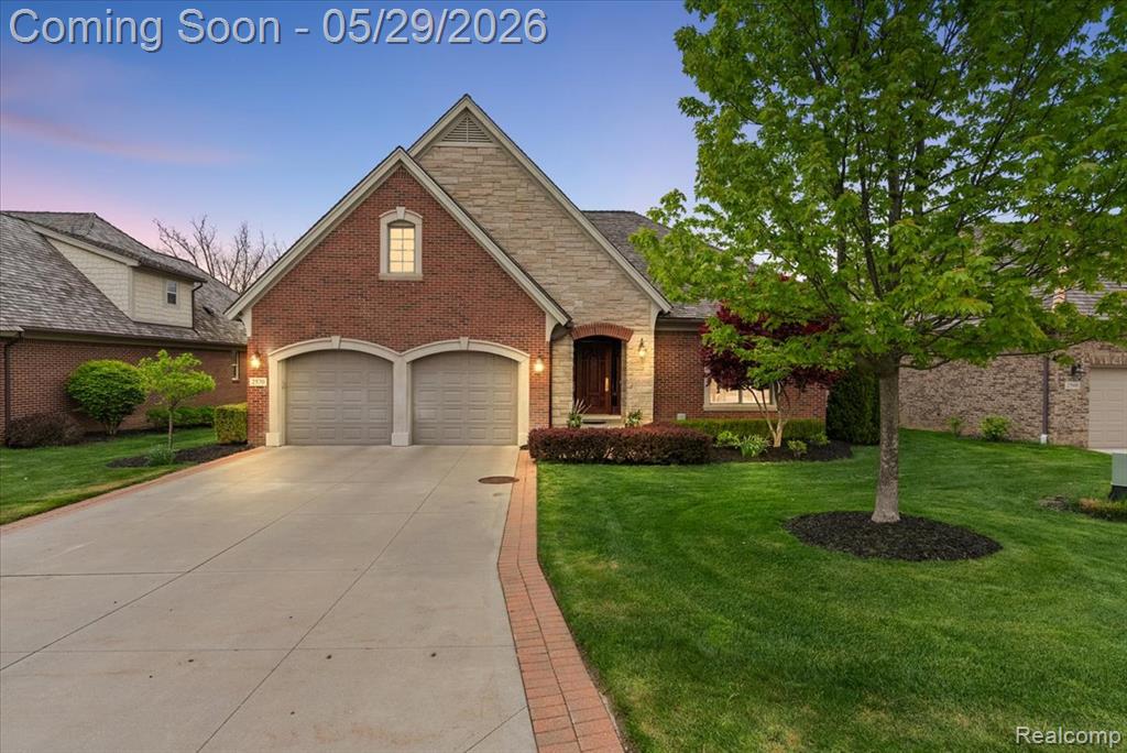 2570 Stoneykirk Court, Rochester, MI 48306 — front exterior