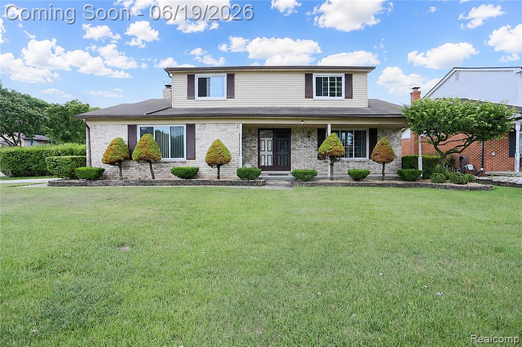 4788 Bloomfield Drive, Sterling Heights, MI 48310 — front exterior