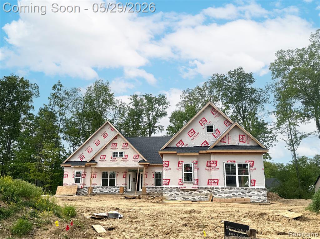 9718 Chalfonte Drive, Brighton, MI 48116 — front exterior