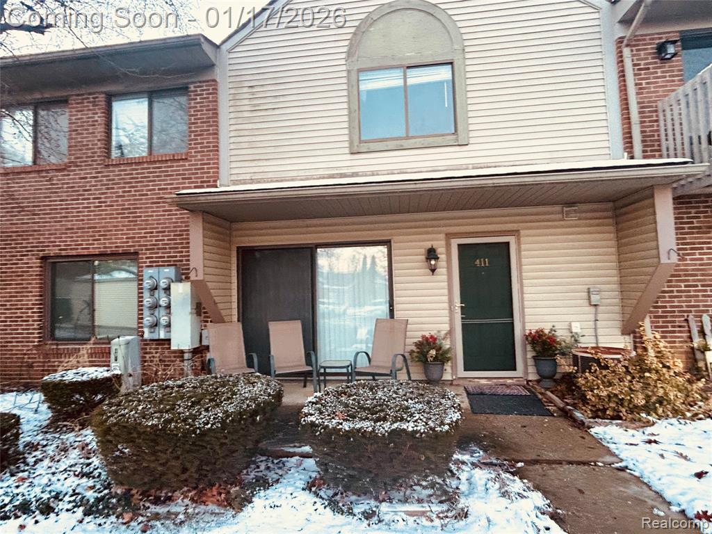411 Spring Brooke Drive, Brighton, MI 48116 — front exterior