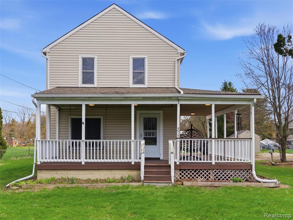 4615 Homesite Drive, Lake Orion, MI — front exterior